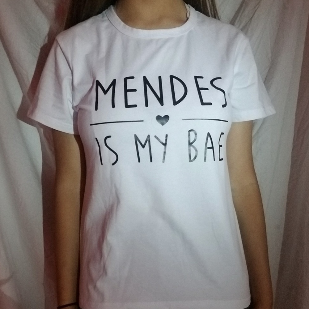 White Shawn Mendes Shirt